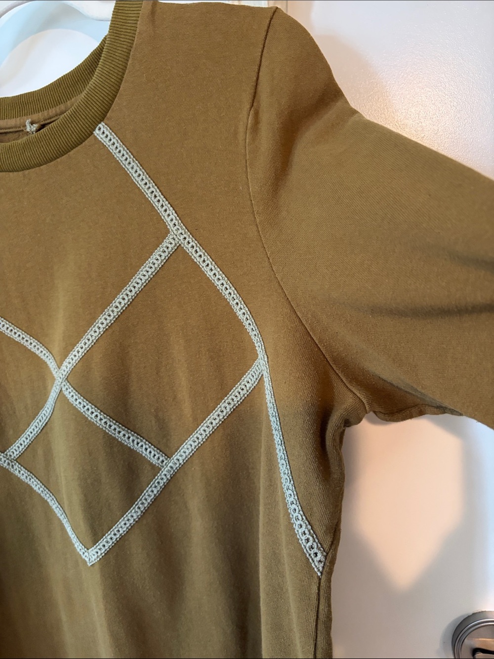 JACKSON ROWE | Mustard Brown Crewneck Sweater - Picture 4 of 12